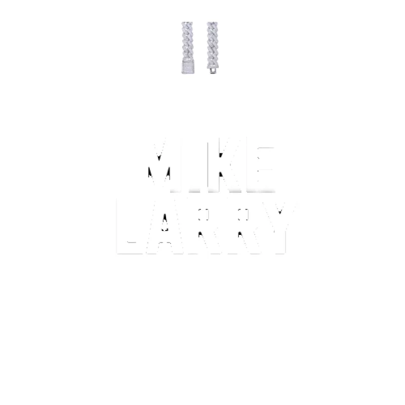 Custom Letters Baguette Two Layer Necklace made by The GUU Shop