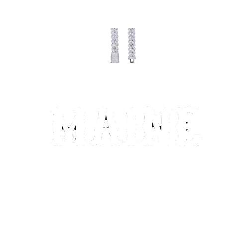 Custom Letters Freibeuter Font Necklace sold by The GUU Shop