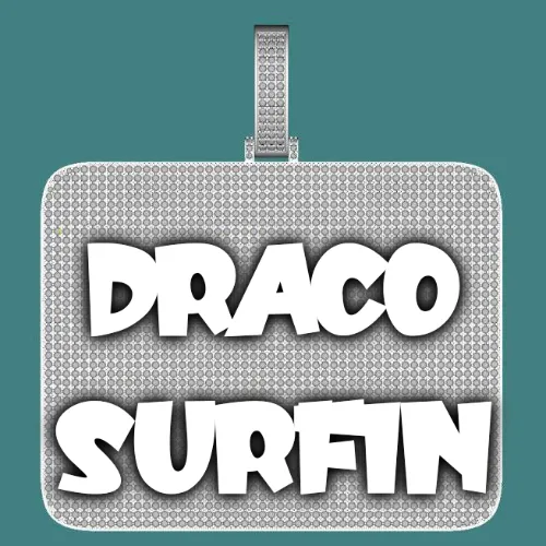 CUSTOM LETTER NECKLACE 3D BIG SQUARE sold by The GUU Shop