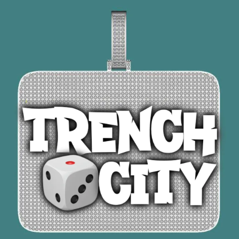 CUSTOM LETTER NECKLACE 3D BIG SQUARE sold by The GUU Shop