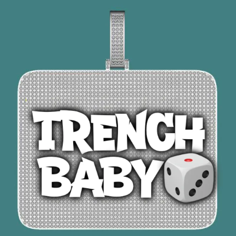 CUSTOM LETTER NECKLACE 3D BIG SQUARE sold by The GUU Shop