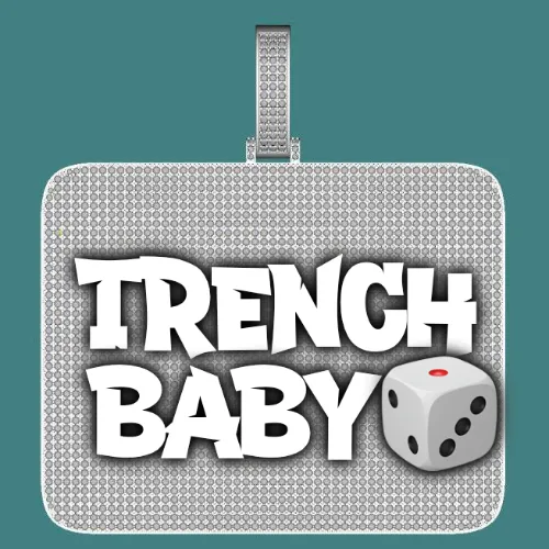 CUSTOM LETTER NECKLACE 3D BIG SQUARE sold by The GUU Shop