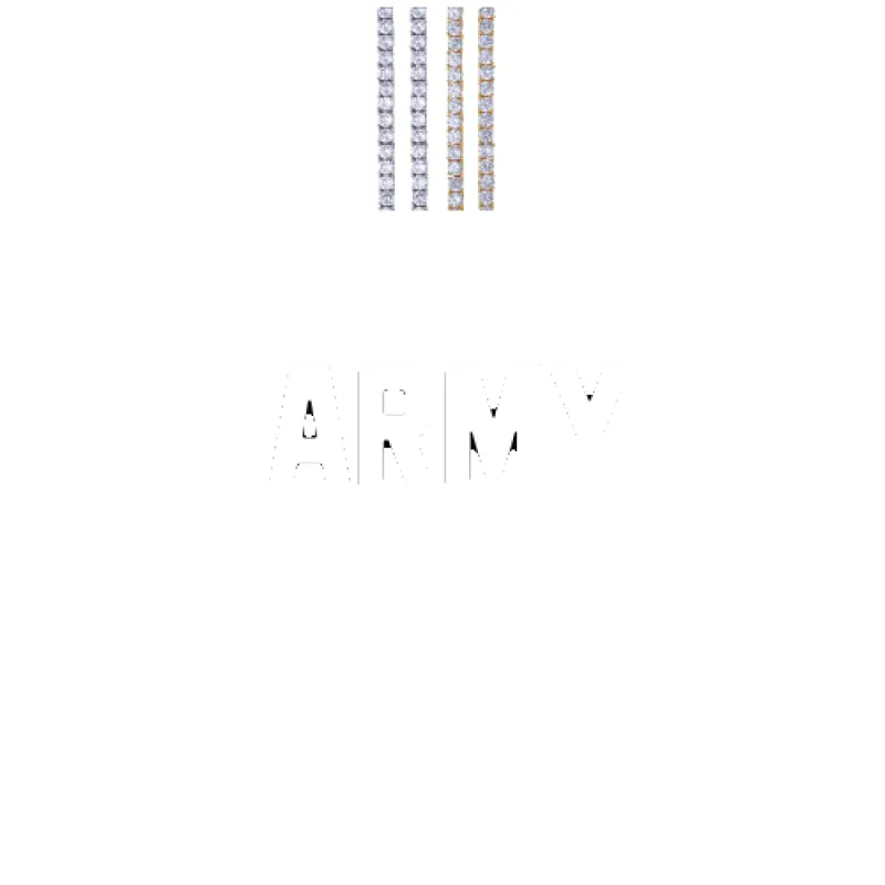 Custom Letters Baguette Two Layer Necklace sold by The GUU Shop