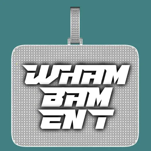 CUSTOM LETTER NECKLACE 3D BIG SQUARE sold by The GUU Shop