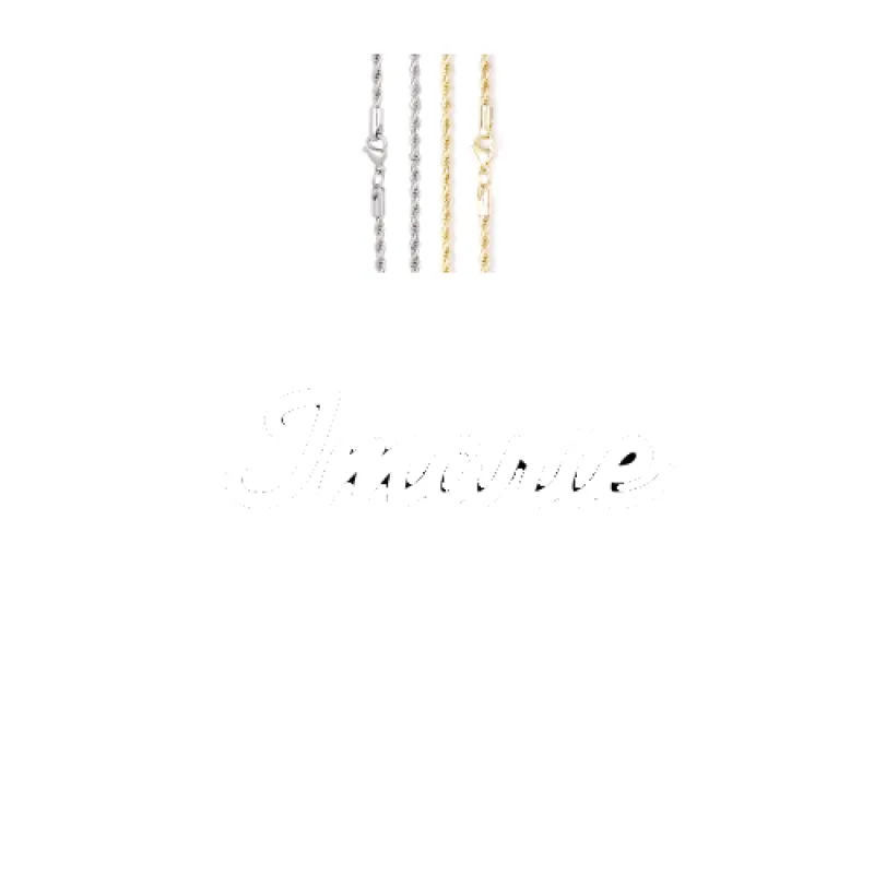 Script Custom Letter Necklace sold by The GUU Shop