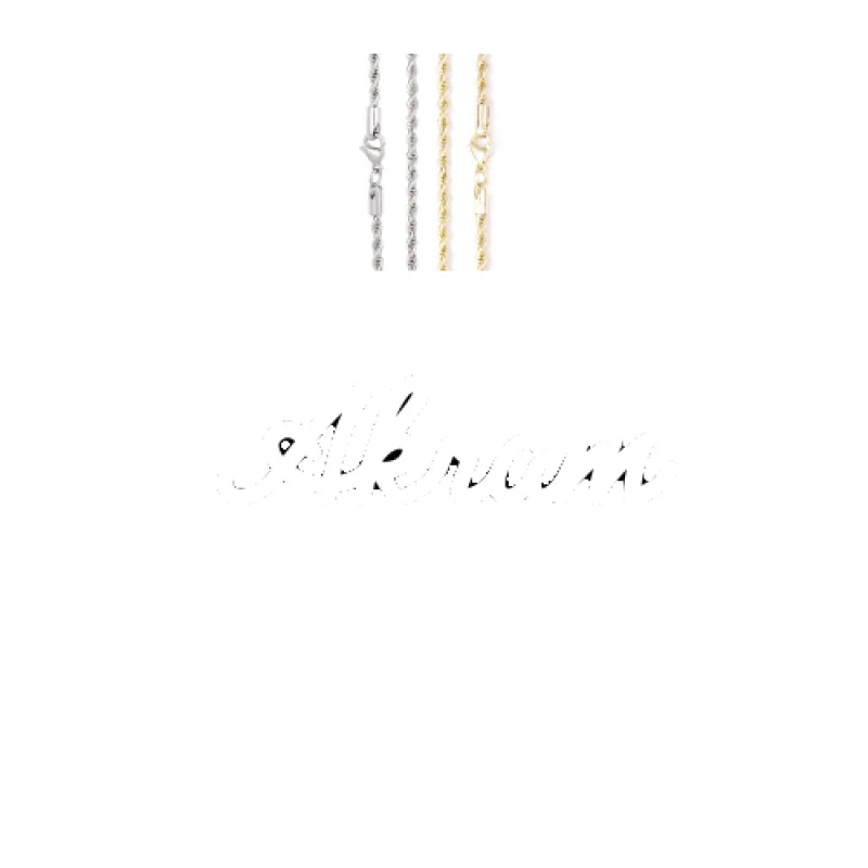 Script Custom Letter Necklace sold by The GUU Shop