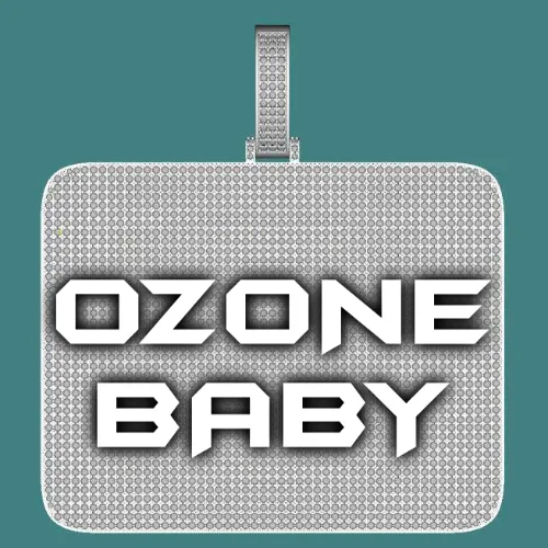 CUSTOM LETTER NECKLACE 3D BIG SQUARE sold by The GUU Shop