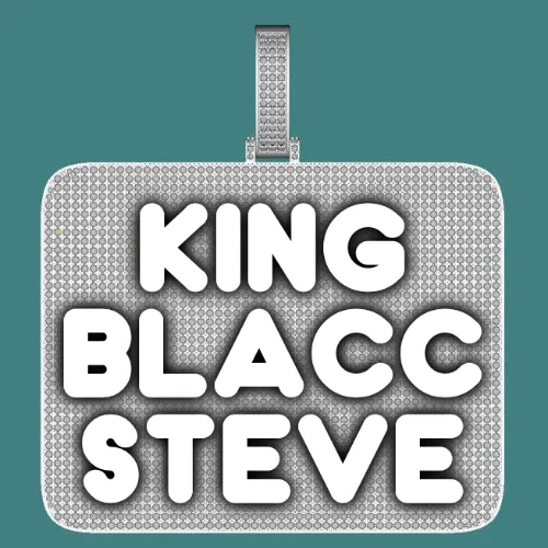 CUSTOM LETTER NECKLACE 3D BIG SQUARE sold by The GUU Shop