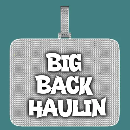 CUSTOM LETTER NECKLACE 3D BIG SQUARE sold by The GUU Shop