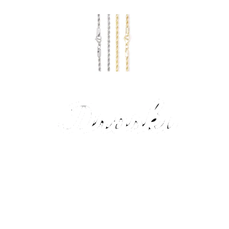 Script Custom Letter Necklace sold by The GUU Shop