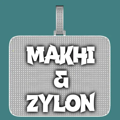 CUSTOM LETTER NECKLACE 3D BIG SQUARE sold by The GUU Shop