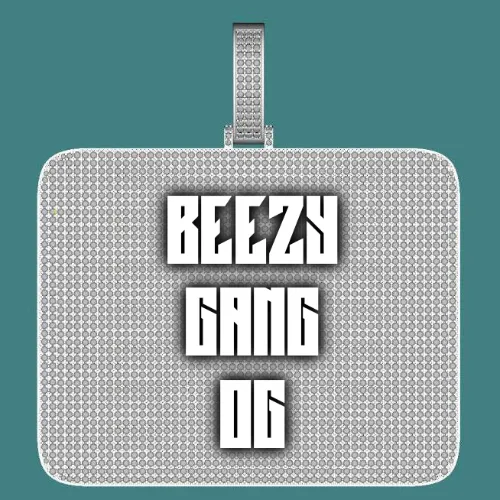 CUSTOM LETTER NECKLACE 3D BIG SQUARE sold by The GUU Shop