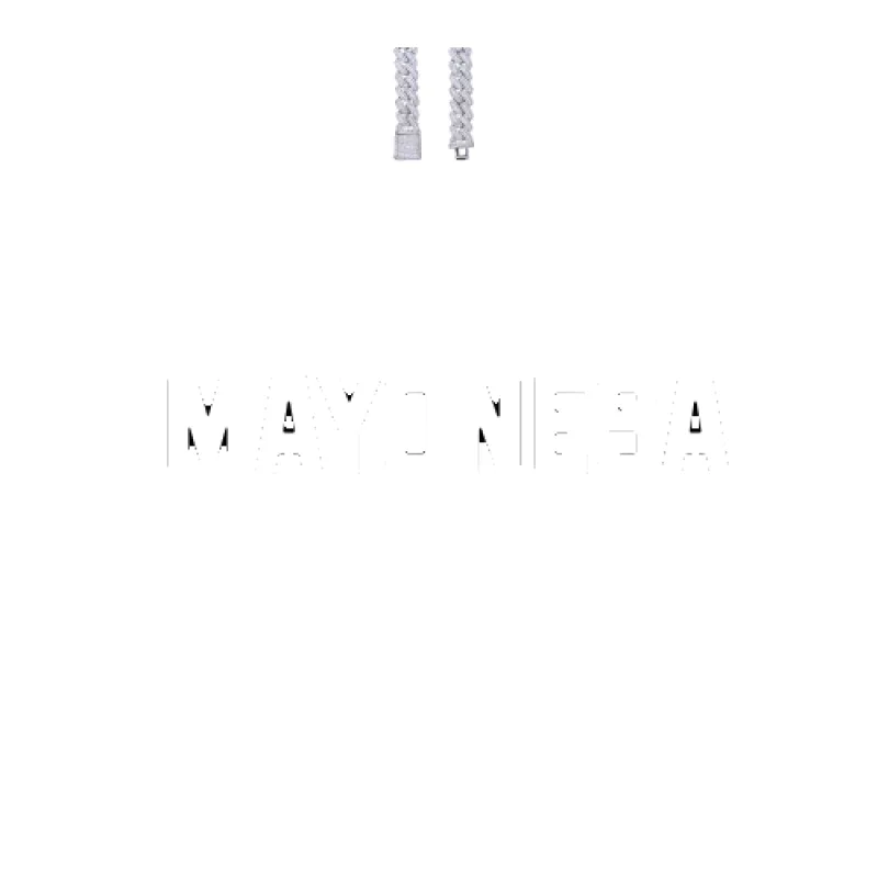 Custom Letters Baguette Two Layer Necklace made by The GUU Shop