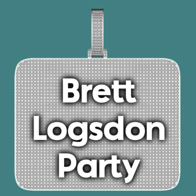 CUSTOM LETTER NECKLACE 3D BIG SQUARE sold by The GUU Shop