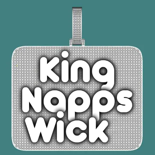 CUSTOM LETTER NECKLACE 3D BIG SQUARE sold by The GUU Shop