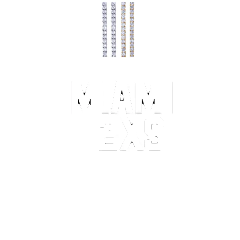 Custom Letters Baguette Two Layer Necklace made by The GUU Shop