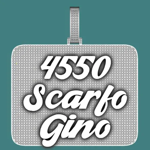 CUSTOM LETTER NECKLACE 3D BIG SQUARE sold by The GUU Shop