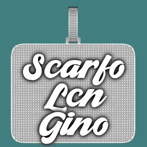 CUSTOM LETTER NECKLACE 3D BIG SQUARE sold by The GUU Shop