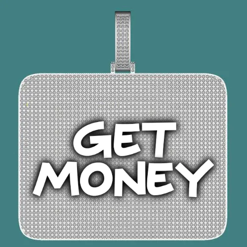 CUSTOM LETTER NECKLACE 3D BIG SQUARE sold by The GUU Shop