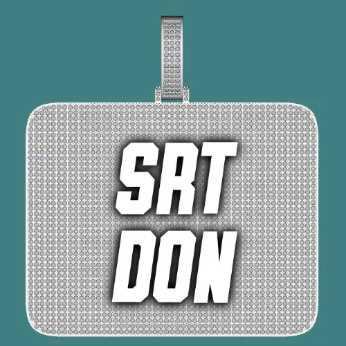 CUSTOM LETTER NECKLACE 3D BIG SQUARE sold by The GUU Shop