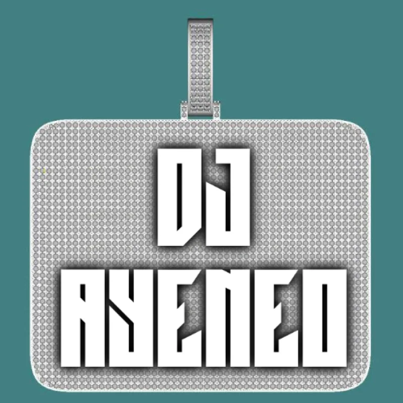 CUSTOM LETTER NECKLACE 3D BIG SQUARE sold by The GUU Shop