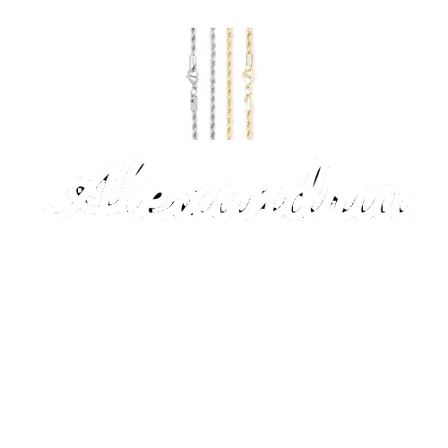 Script Custom Letter Necklace sold by The GUU Shop