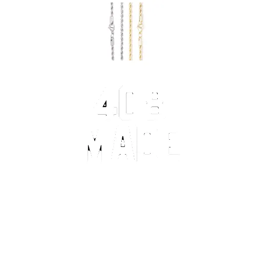 Custom Letters Baguette Two Layer Necklace sold by The GUU Shop