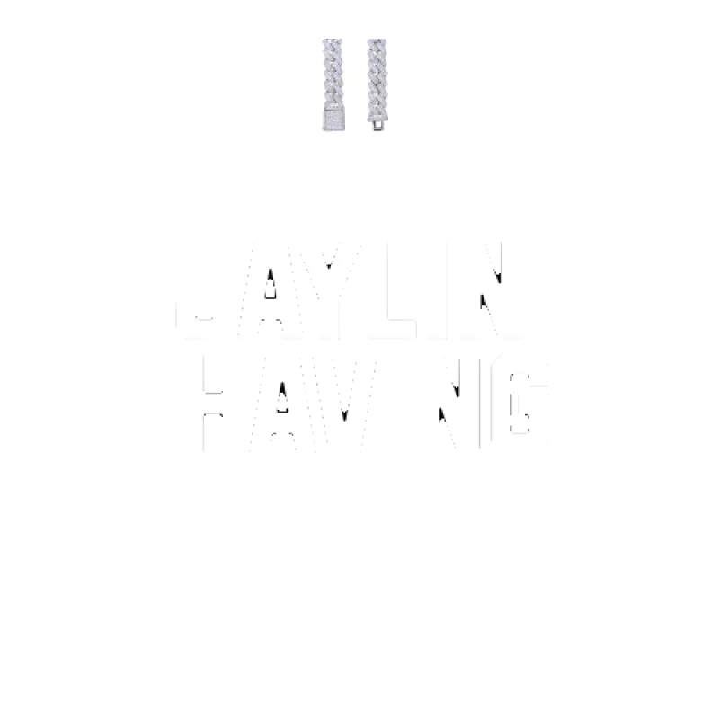 Custom Letters Baguette Two Layer Necklace made by The GUU Shop