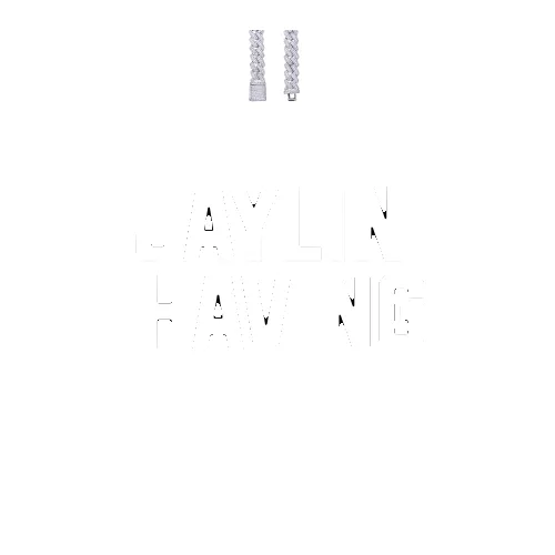 Custom Letters Baguette Two Layer Necklace sold by The GUU Shop