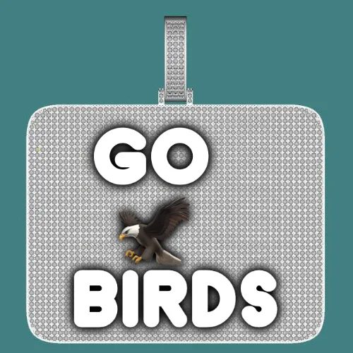 CUSTOM LETTER NECKLACE 3D BIG SQUARE sold by The GUU Shop