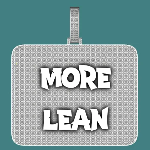 CUSTOM LETTER NECKLACE 3D BIG SQUARE sold by The GUU Shop