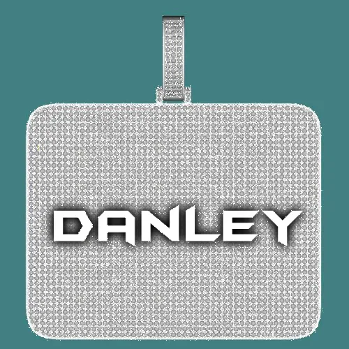 CUSTOM LETTER NECKLACE 3D BIG SQUARE sold by The GUU Shop