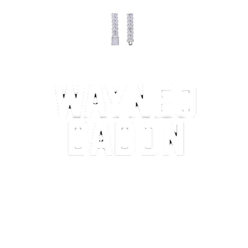 Custom Letters Baguette Two Layer Necklace made by The GUU Shop