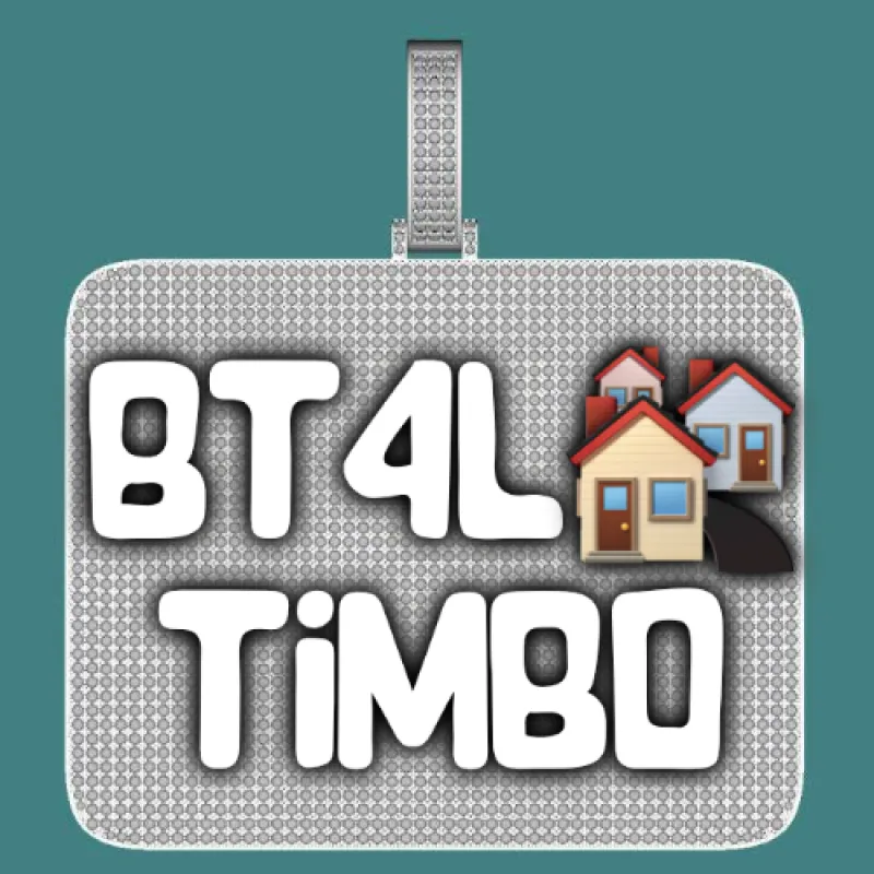 CUSTOM LETTER NECKLACE 3D BIG SQUARE sold by The GUU Shop