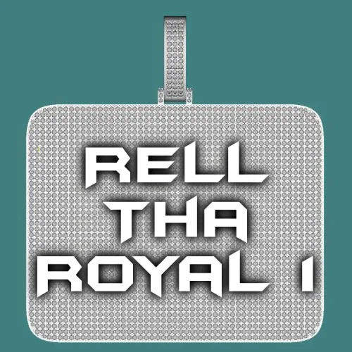 CUSTOM LETTER NECKLACE 3D BIG SQUARE sold by The GUU Shop