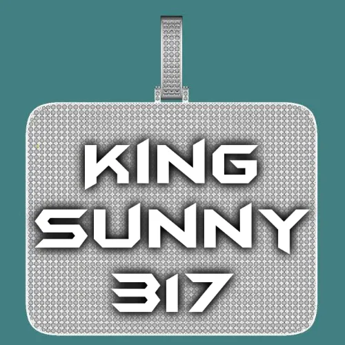 CUSTOM LETTER NECKLACE 3D BIG SQUARE sold by The GUU Shop