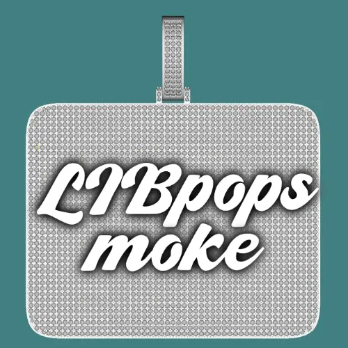 CUSTOM LETTER NECKLACE 3D BIG SQUARE sold by The GUU Shop