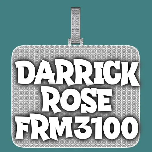 CUSTOM LETTER NECKLACE 3D BIG SQUARE sold by The GUU Shop