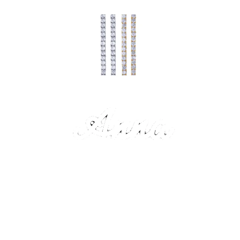 Script Custom Letter Necklace sold by The GUU Shop