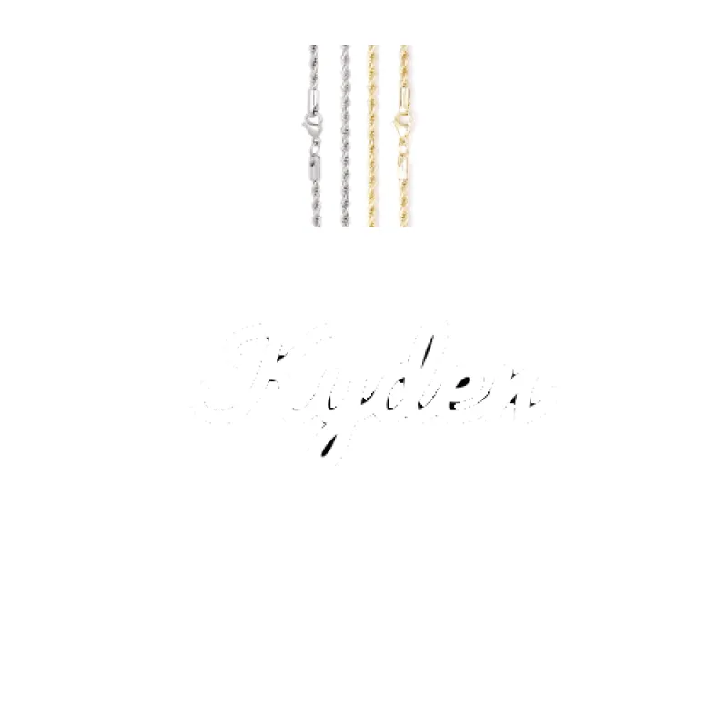 Script Custom Letter Necklace sold by The GUU Shop