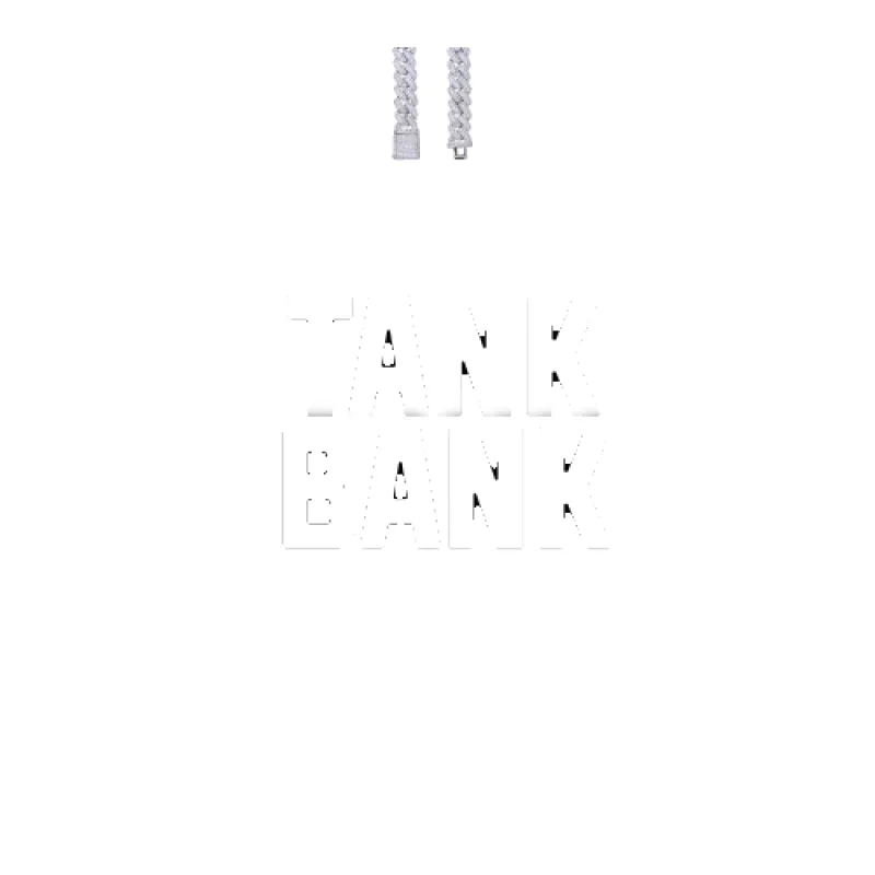 Custom Letters Baguette Two Layer Necklace sold by The GUU Shop