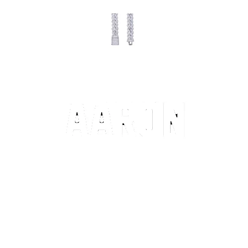 Custom Letters Baguette Two Layer Necklace sold by The GUU Shop