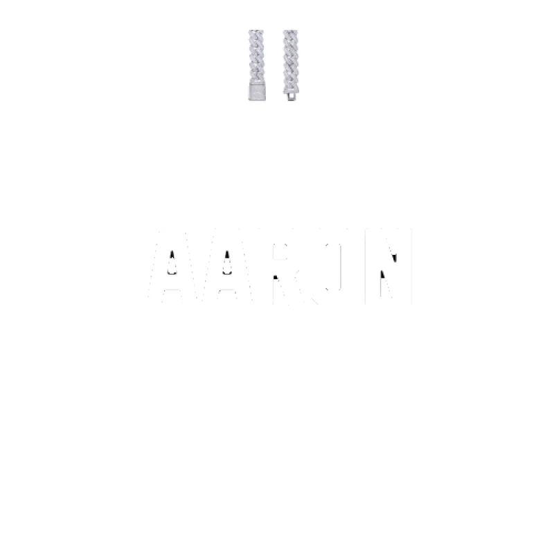 Custom Letters Baguette Two Layer Necklace sold by The GUU Shop