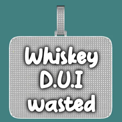 CUSTOM LETTER NECKLACE 3D BIG SQUARE sold by The GUU Shop