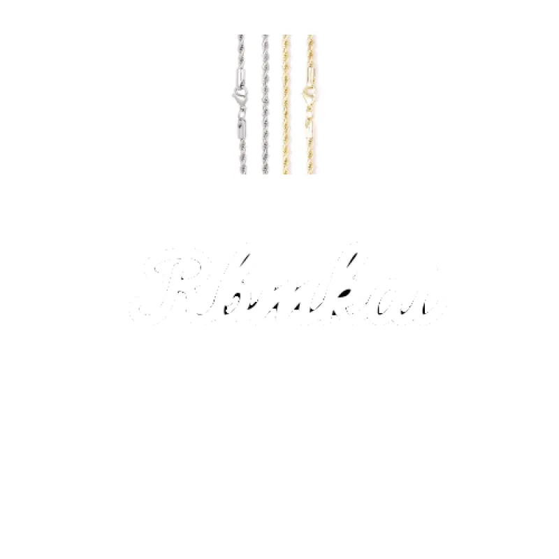 Script Custom Letter Necklace sold by The GUU Shop