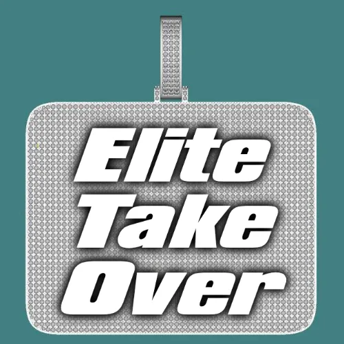 CUSTOM LETTER NECKLACE 3D BIG SQUARE sold by The GUU Shop