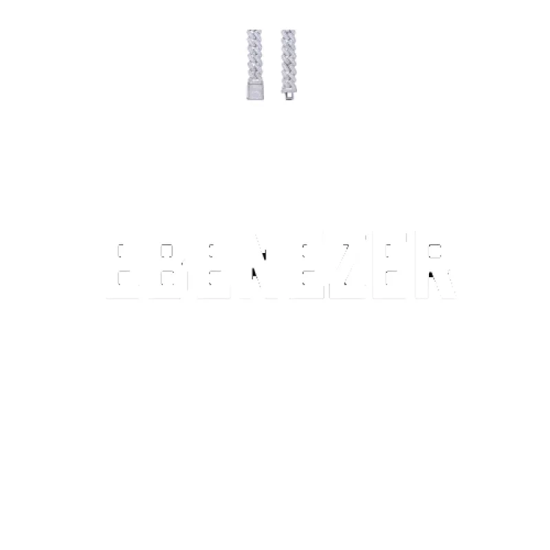 Custom Letters Baguette Two Layer Necklace made by The GUU Shop