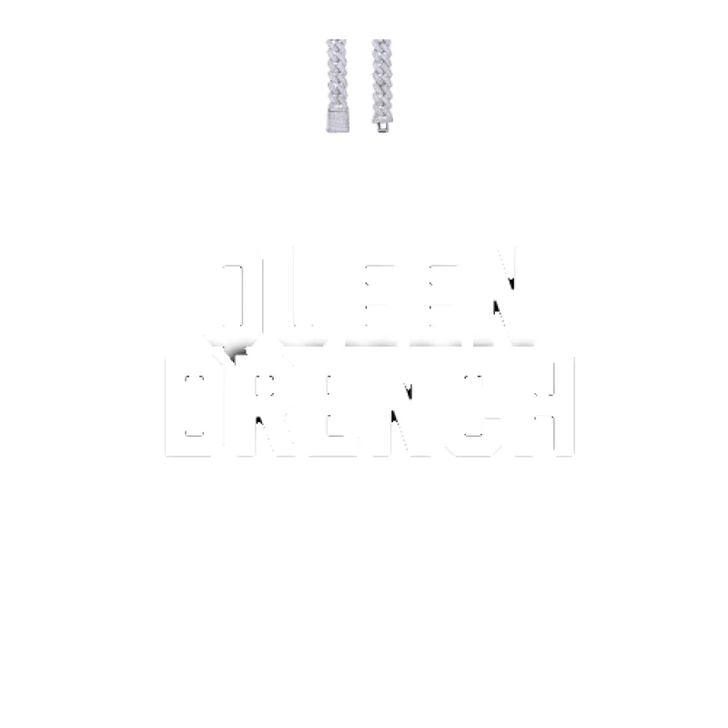 Custom Letters Baguette Two Layer Necklace made by The GUU Shop