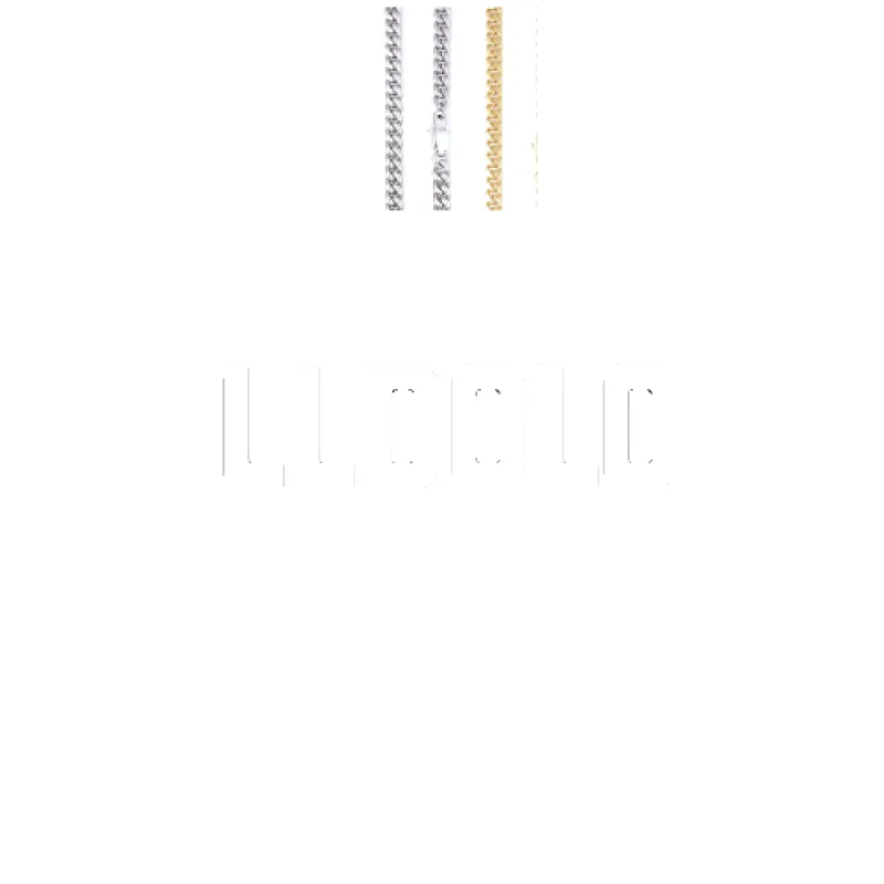 Custom Letters Baguette Two Layer Necklace made by The GUU Shop