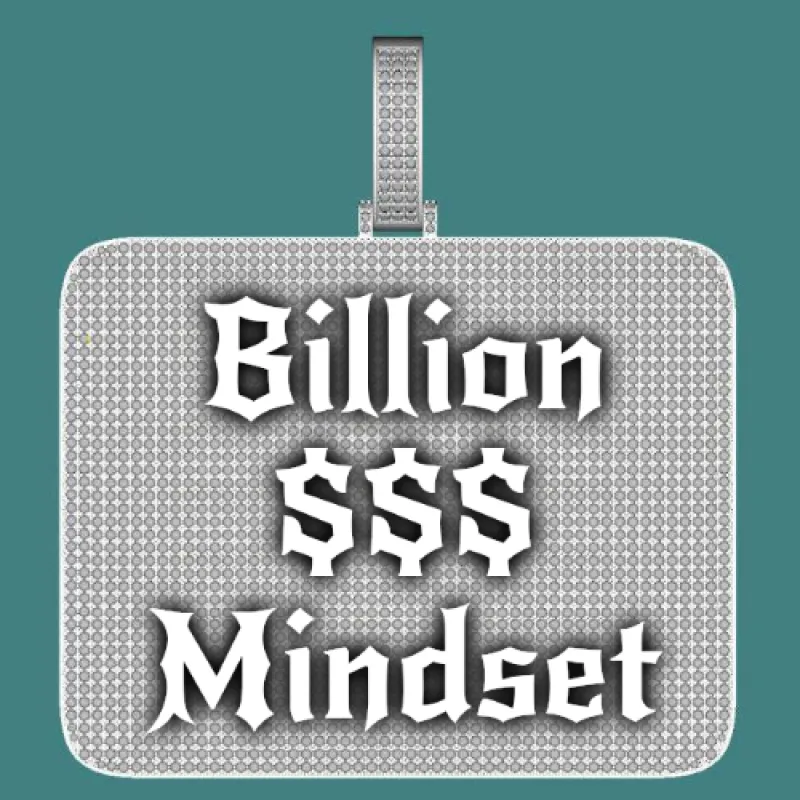 CUSTOM LETTER NECKLACE 3D BIG SQUARE sold by The GUU Shop